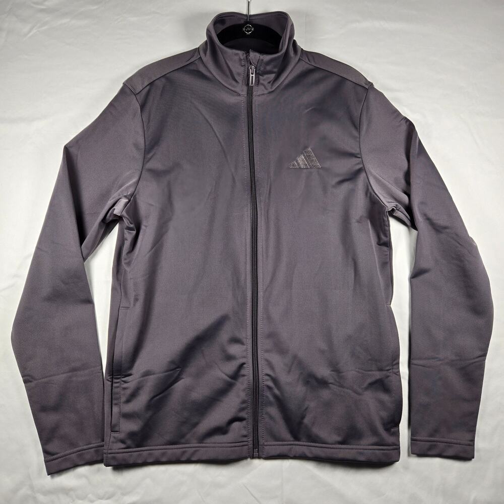 Adidas Masc Tricot Full Zip Warm-Up Track Jacket Small Outdoors Sports